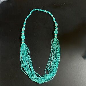 Turquoise Beaded Necklace